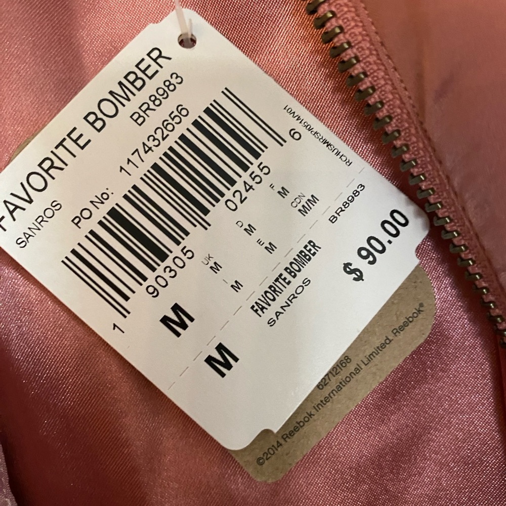 Women’s Reebok Bomber Jacket - Picture 3 of 4